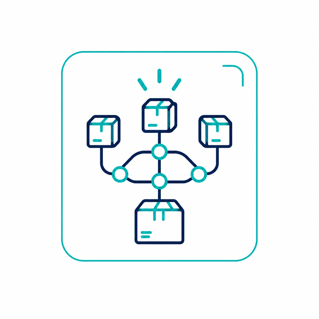 Growing complexity icon